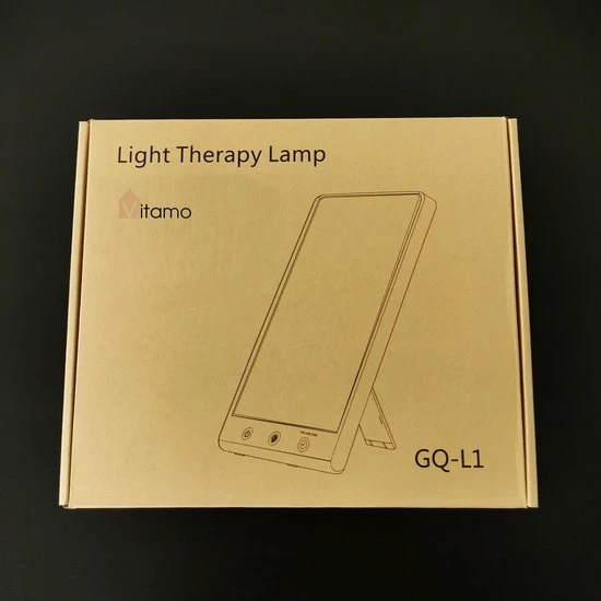 VITAMO? Premium Daglichtlamp Met Timer - Lichttherapie - Zonlicht LED Lamp - SAD Lamp - Tegen Vermoeidheid En Winterdepressie - 3 Lichtstanden - 3000-12000 Lux - 23.5 Cm X 14 Cm - Wit - Afbeelding 5