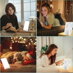 Alizendeh Daglichtlamp Lichttherapielamp Lichttherapie Energielamp - Tegen Winterdepressie - Winterdepressie Energylight-Sunlight SAD Light-6500K-11000 LUX-wit -Beurer store 550x550 657