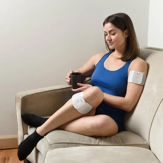 OMRON AVAIL Tens Apparaat - Elektrodentherapie - Spierstimulatie - Verlicht Spier & Gewrichtspijn - Met Mobiele App - Afbeelding 4