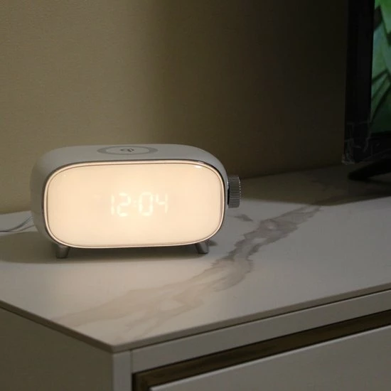 BalkaVision® Wake Up Light – Draadloze Oplader – Digitale Wekker – Lichtwekker- Met Nederlandse Handleiding En Gratis E-book - Afbeelding 8