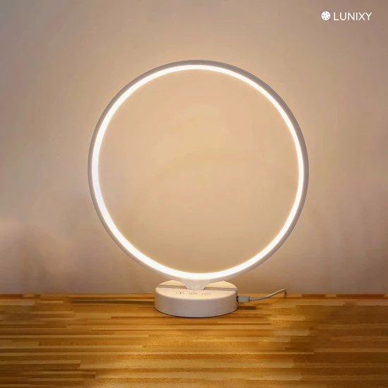Lunixy? Premium Daglichtlamp - Bureaulamp - 10000 LUX - Timer - Zonsondergang Modus - 3 Kleuren - UV-vrij - Lichttherapie