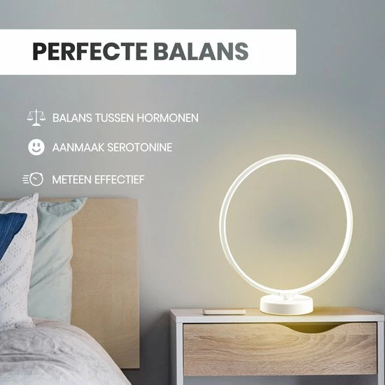 Lunixy? Premium Daglichtlamp - Bureaulamp - 10000 LUX - Timer - Zonsondergang Modus - 3 Kleuren - UV-vrij - Lichttherapie - Afbeelding 4