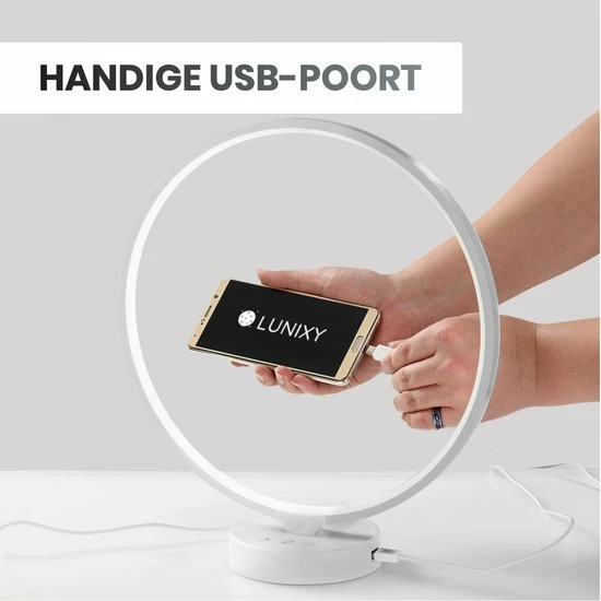 Lunixy? Premium Daglichtlamp - Bureaulamp - 10000 LUX - Timer - Zonsondergang Modus - 3 Kleuren - UV-vrij - Lichttherapie - Afbeelding 10