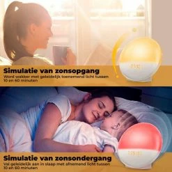 B-care Wake-up Light - Wifi Smart - Smart Life App - Lichtwekker - Wekkerradio - Slaaphulp - Digitale Wekker Met Lamp - Sfeerverlichting - FM-radio - Snooze Functie - 8 Natuurgeluiden - 2 Wektijden - 7 Kleuren - 20 Helderheidsaanpassingen 18 B-care Wake-up Light - Wifi Smart - Smart Life App - Lichtwekker - Wekkerradio - Slaaphulp - Digitale Wekker Met Lamp - Sfeerverlichting - FM-radio - Snooze Functie - 8 Natuurgeluiden - 2 Wektijden - 7 Kleuren - 20 Helderheidsaanpassingen -Beurer store 550x550 747