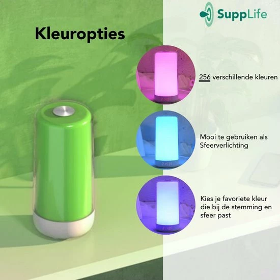 Supplife Wake-up Light - Inclusief Gratis E-book - Slaaptrainer - Wekker - Natuurlijke Geluiden - Afbeelding 10