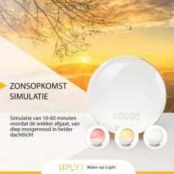 UPLY Wake Up Light - Licht Wekker - Wekker Radio - 2 Wektijden -Beurer store 550x550 92