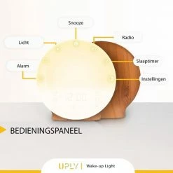 UPLY Wake Up Light - Licht Wekker - Wekker Radio - 2 Wektijden -Beurer store 550x550 94