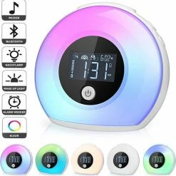Nince Wake Up Light Van Hoge Kwaliteit - Wake Up Light Met Bluetooth - Digitale Wekker Met Nachtlampje -Beurer store 550x556 2