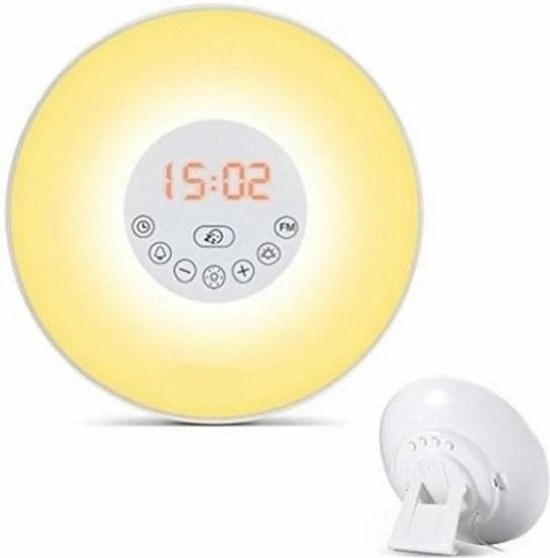 Wake up light| Radio| Alarm| Snooze|Wekker| 6 Verschillende sfeerkeuren| Multi Kleur| 10 lichtinstellingen |zonsondergang| relaxed wakker worden HFS Wake Up Light| Radio| Alarm| Snooze|Wekker| 6 Verschillende Sfeerkeuren| Multi Kleur| 10 Lichtinstellingen |zonsondergang| Relaxed Wakker Worden -Beurer store 550x558 9