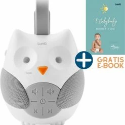 LunQ White Noise Muziek Machine - Slaaphulp - 12 Rustgevende Geluiden En Timerfunctie