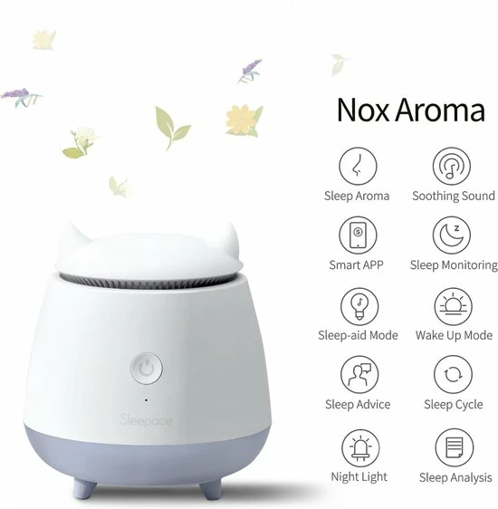 Sleepace Nox Aroma - Wake-up Light Met Bluetooth Speaker