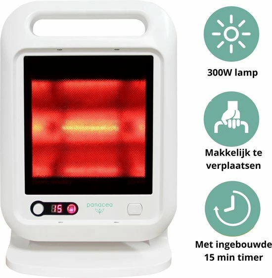 Panacea Infraroodlamp Voor Spieren En Gewrichten Infrarood Paneel 300w - Afbeelding 6