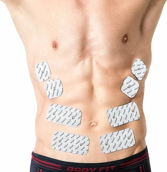 Axion - 16 TENS/EMS Elektroden Pads - Voor Elektrodentherapie - 50x50mm En 50x100mm - Zelfklevend - Afbeelding 4