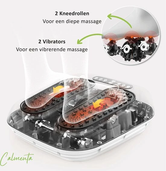 CALMENTA - Bloedcirculatieapparaat - Voor Benen, Voeten En Rug - Bloedsomloop Verbeteren - Voetmassage Apparaat - Beentrainer - Trilplaat - Bloedcirculatie Apparaat - Black Friday 2022 Deals - Afbeelding 8