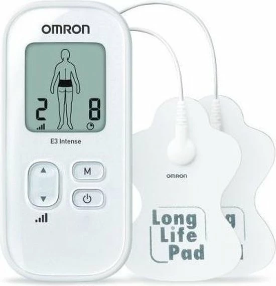 Omron TENS E3 Intense - Geavanceerde Pijnverlichting- Wit