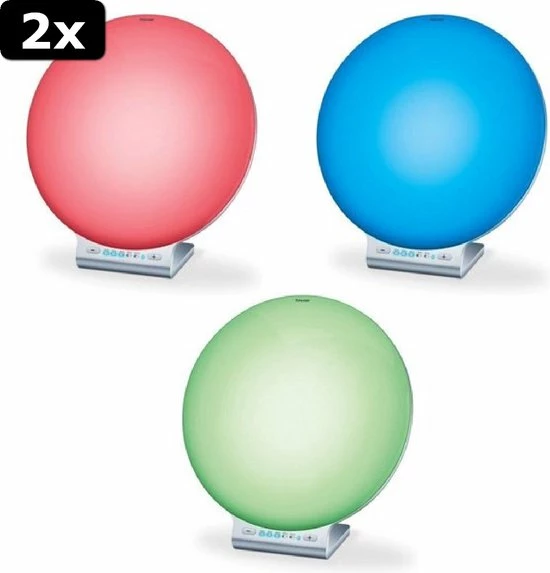 2x Beurer TL100 - Daglichtlamp 2-in-1 - Bluetooth - ??33cm - Afbeelding 4