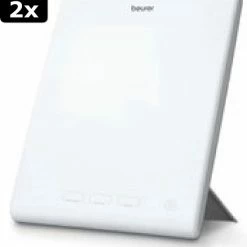 2x Beurer TL45 - Daglichtlamp - 3 Kleurtemperaturen - 26x20cm