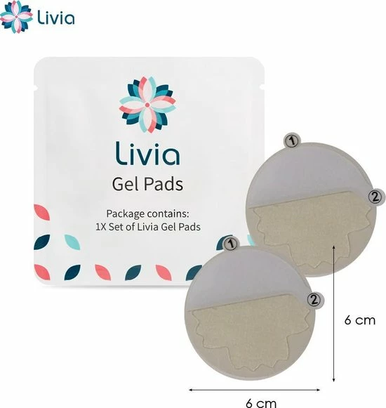 Livia Gel Pads - 6 Sets - Afbeelding 4