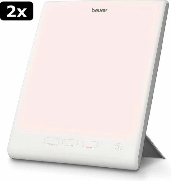 2x Beurer TL45 - Daglichtlamp - 3 kleurtemperaturen - 26x20cm 2x Beurer TL45 - Daglichtlamp - 3 Kleurtemperaturen - 26x20cm -Beurer store 550x583 8