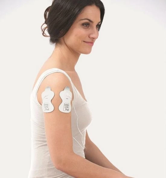 OMRON E3 Intense Tens Apparaat - Elektrodentherapie - Spierstimulatie - Verlicht Spier & Gewrichtspijn - Compact Ontwerp - Zilver - Afbeelding 6