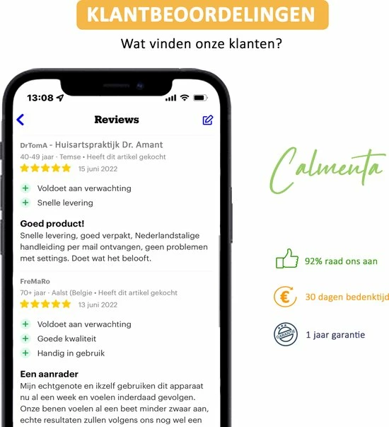 CALMENTA - Bloedcirculatieapparaat - Voor Benen, Voeten En Rug - Bloedsomloop Verbeteren - Voetmassage Apparaat - Beentrainer - Trilplaat - Bloedcirculatie Apparaat - Black Friday 2022 Deals - Afbeelding 12