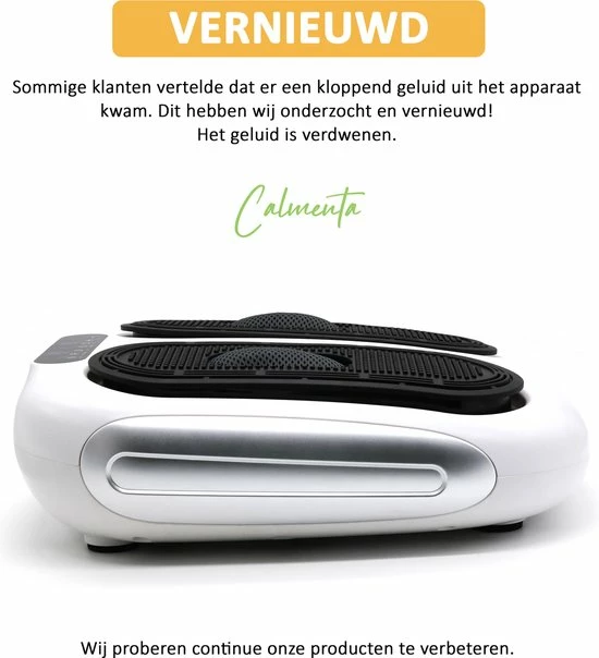 CALMENTA - Bloedcirculatieapparaat - Voor Benen, Voeten En Rug - Bloedsomloop Verbeteren - Voetmassage Apparaat - Beentrainer - Trilplaat - Bloedcirculatie Apparaat - Black Friday 2022 Deals - Afbeelding 3