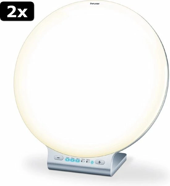 2x Beurer TL100 - Daglichtlamp 2-in-1 - Bluetooth - ??33cm - Afbeelding 2
