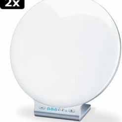 2x Beurer TL100 - Daglichtlamp 2-in-1 - Bluetooth - √ò33cm