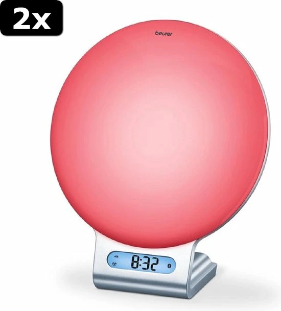 2x Beurer WL75 - Wake-up Light - Radio - Nachtlamp - Bluetooth 8 2x Beurer WL75 - Wake-up Light - Radio - Nachtlamp - Bluetooth - Afbeelding 6