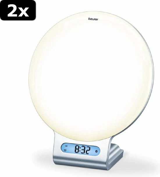 2x Beurer WL75 - Wake-up Light - Radio - Nachtlamp - Bluetooth 9 2x Beurer WL75 - Wake-up Light - Radio - Nachtlamp - Bluetooth - Afbeelding 7
