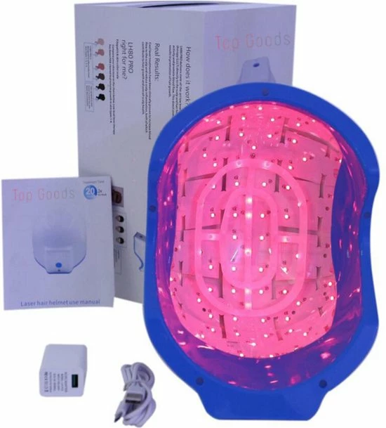 Top Goods - 80 Diode Laserhelm | Lichtgewicht | Tegen Haaruitval | Bevordert De Haargroei - Afbeelding 5