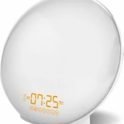 ProSova Wake Up Light - Slaaptrainer - Wekkerradio - Nachtlamp - Dubbele Wektijd - 7 Kleuren - USB Aansluiting 13 ProSova Wake Up Light - Slaaptrainer - Wekkerradio - Nachtlamp - Dubbele Wektijd - 7 Kleuren - USB Aansluiting -Beurer store 550x617