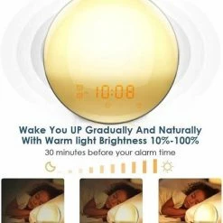 Lucky Led Wake Up Light - Slaaphulp - Wekkerradio Kinderen - Slaaptrainer - Digitale Wekker -Beurer store 550x617 4
