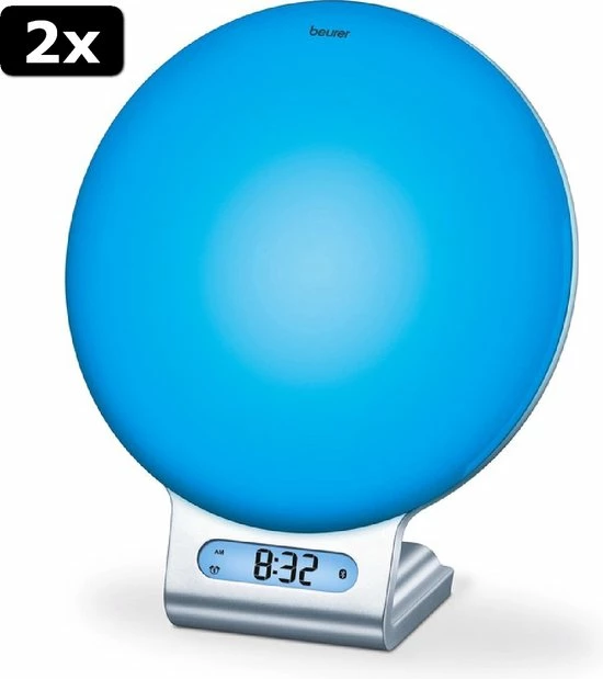 2x Beurer WL75 - Wake-up Light - Radio - Nachtlamp - Bluetooth 7 2x Beurer WL75 - Wake-up Light - Radio - Nachtlamp - Bluetooth - Afbeelding 5