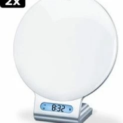 2x Beurer WL75 - Wake-up Light - Radio - Nachtlamp - Bluetooth