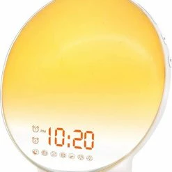 Lucky Led Wake Up Light - Slaaphulp - Wekkerradio Kinderen - Slaaptrainer - Digitale Wekker