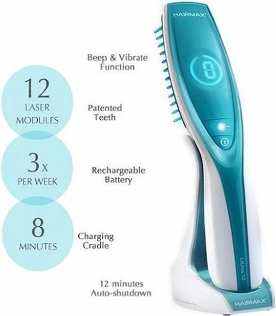HairMax Laserkam Ultima 12 - Afbeelding 8