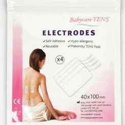 Body Clock Tens Elektroden Zelfklevend 50x50cm 4 Stuks