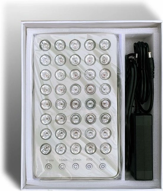 Merkloos Rood Licht Therapie Lamp | Diep Rood/NIR | Phipower - Afbeelding 15