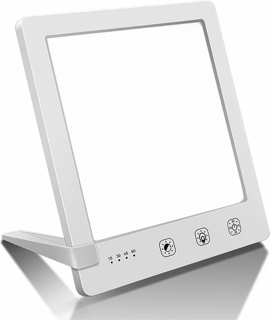 Vivid Green Daglichtlamp Met Gratis E-book - Lichttherapielamp - Lichttherapie -Sad Daglicht Lamp - Daglichtlampen - Winterdepressie - Energielamp - Afbeelding 2