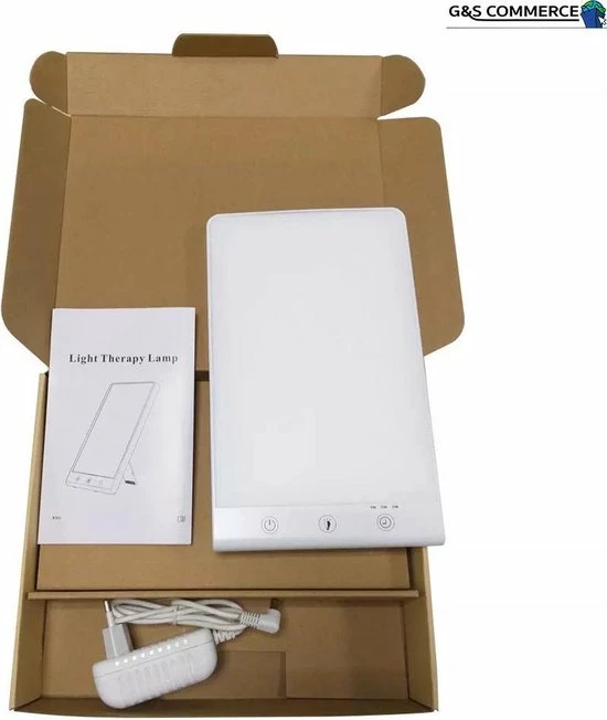 G&S Commerce Daglichtlamp - Lichttherapie - Led - Daglichtlampen - ( Inclusief GRATIS OpbergHoes ) - Licht Therapielamp - Lamp - Compact En Dun - Kantoor - Bureau - Winterdepressie - Voor Thuis - Thuiswerken - Energielamp - Black Friday 2021 Deals 10 G&S Commerce Daglichtlamp - Lichttherapie - Led - Daglichtlampen - ( Inclusief GRATIS OpbergHoes ) - Licht Therapielamp - Lamp - Compact En Dun - Kantoor - Bureau - Winterdepressie - Voor Thuis - Thuiswerken - Energielamp - Black Friday 2021 Deals - Afbeelding 8