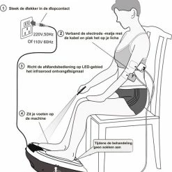 Better Life Elektrisch Voetmassage Apparaat Op Basis Van Biologische Magnetische Golftherapie - Stimuleert De Bloedsomloop - Vermindert Vochtophoping - Bloedcirculatie Apparaat - Spierstimulatie 18 Better Life Elektrisch Voetmassage Apparaat Op Basis Van Biologische Magnetische Golftherapie - Stimuleert De Bloedsomloop - Vermindert Vochtophoping - Bloedcirculatie Apparaat - Spierstimulatie -Beurer store 550x655 3