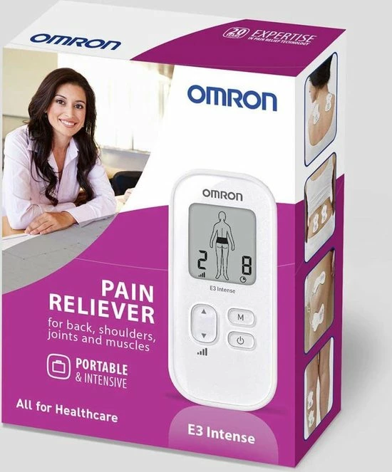 Omron TENS E3 Intense - Geavanceerde Pijnverlichting- Wit - Afbeelding 5
