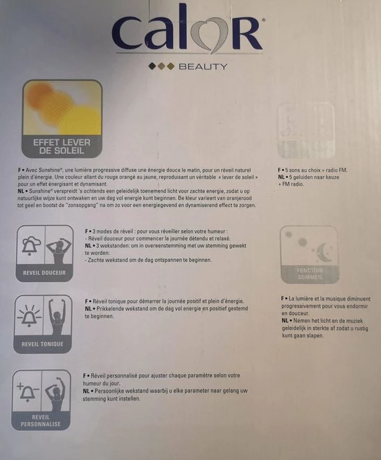 Calor Sunshine Wake-up Light EV7009C0/C30 - Afbeelding 2