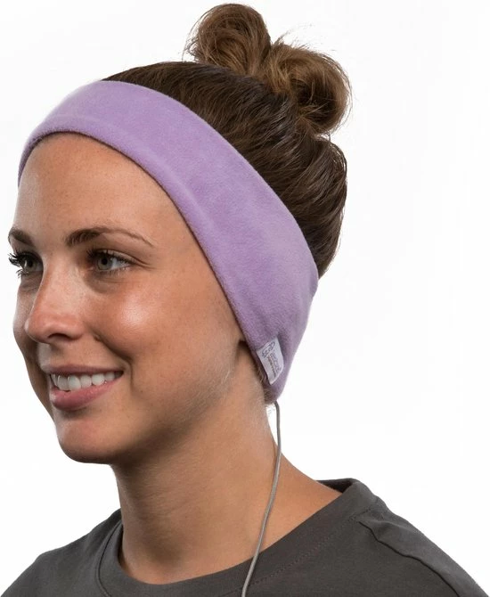 SleepPhones? Classic Fleece Lavendel - Large/Extra Large - Afbeelding 5