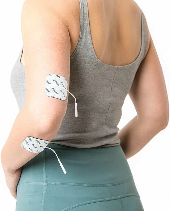 Axion - 16 TENS/EMS Elektroden Pads - Voor Elektrodentherapie - 40x40mm - Zelfklevend - Afbeelding 4