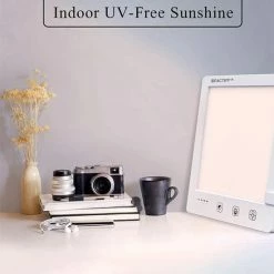 Beactiff Daglichtlamp Met Timer, Kleur En Sterkte Traploos Instelbaar, Lichttherapie-lamp/energielamp/ Winterdepressie Energylight-Energyup Sunlight LED SAD Light, Zonlicht Lamp 2.000 Tot 10.000 Lux -Beurer store 550x687 5