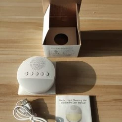 Babylove White Noise Machine - Witte Ruis Slaaptrainer Voor Baby - Slaaphulp Met LED Verlichting En 10 Rustgevende Geluiden -Beurer store 550x733 5