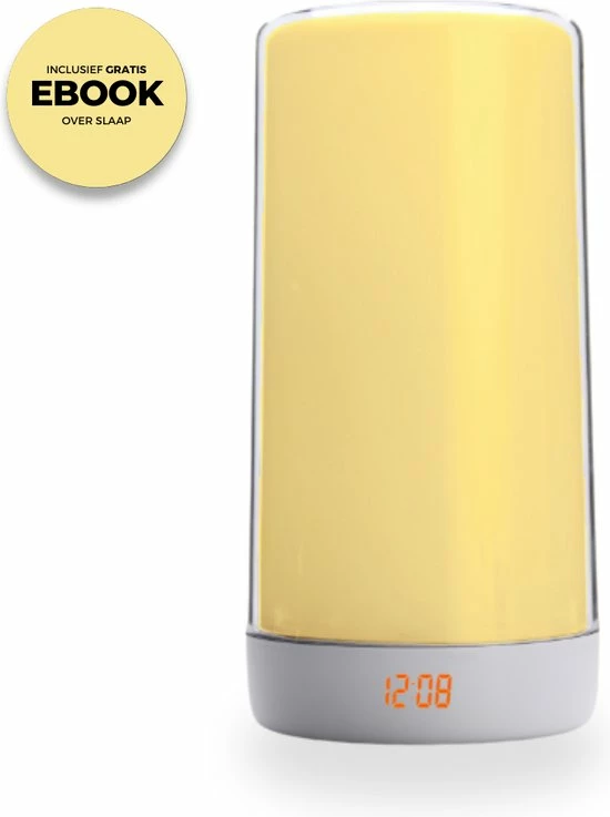 Supplife Wake-up Light - Inclusief Gratis E-book - Slaaptrainer - Wekker - Natuurlijke Geluiden