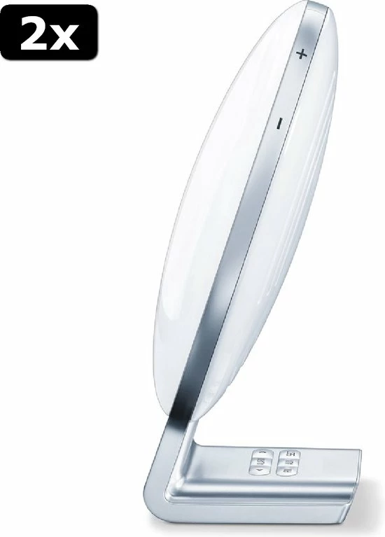 2x Beurer WL75 - Wake-up Light - Radio - Nachtlamp - Bluetooth 5 2x Beurer WL75 - Wake-up Light - Radio - Nachtlamp - Bluetooth - Afbeelding 3